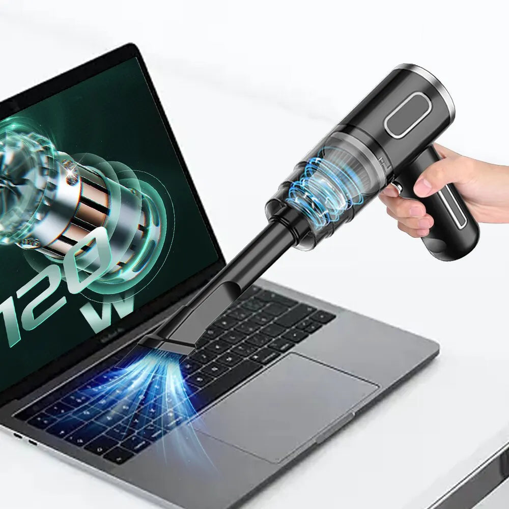 Car Cordless Vacuum Cleaner – Compact & Portable Dust Collector